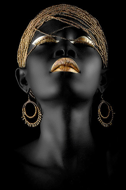 Golden Kiss Canvas