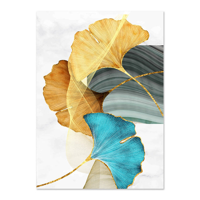 Happy Leaf Canvas