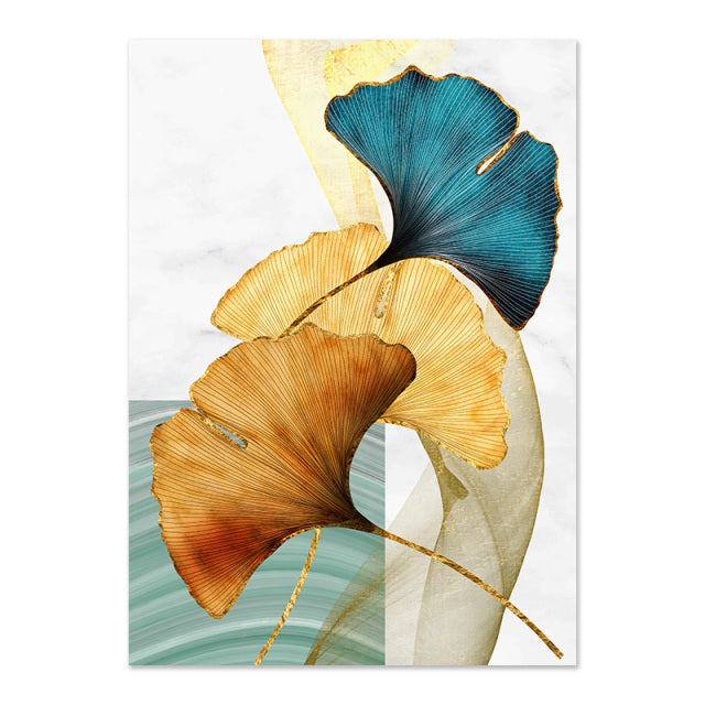 Happy Leaf Canvas