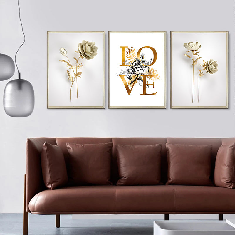 Gold Flow Canvas