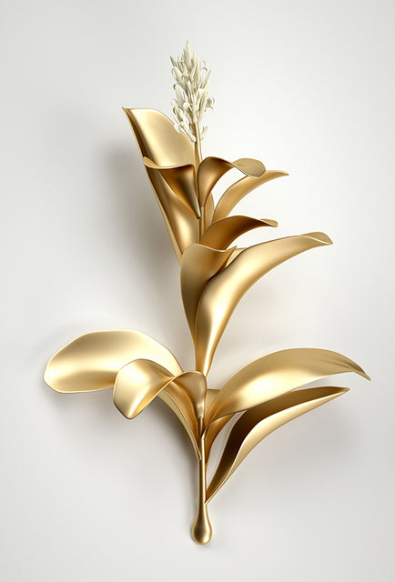 Gold Flow Canvas