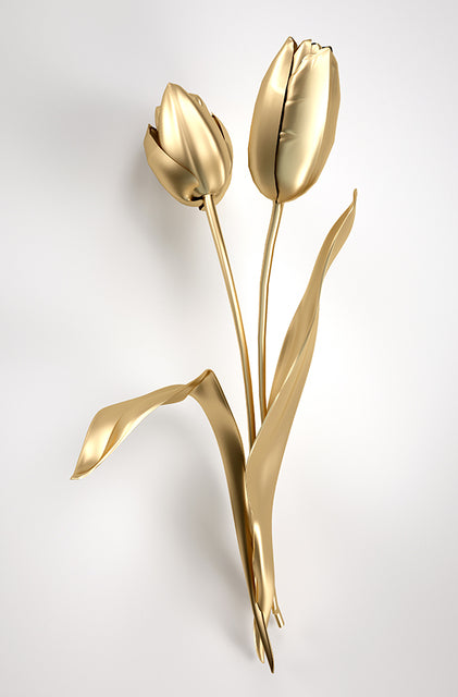 Gold Flow Canvas