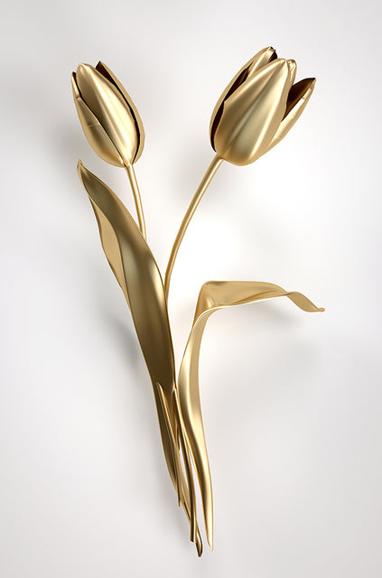 Gold Flow Canvas