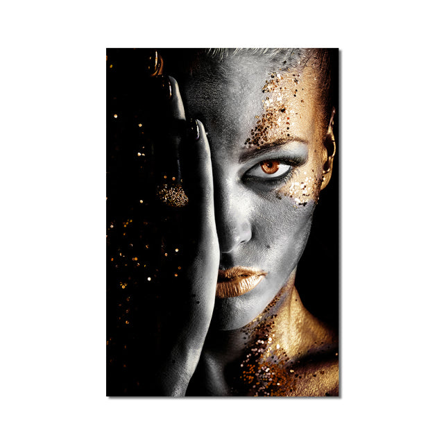 Blue Eyes Canvas