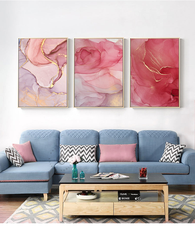 Nordic Rose Canvas