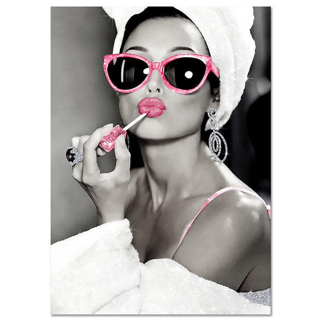 Bathroom Diva Canvas