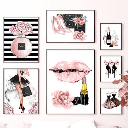 Pink Lady Canvas