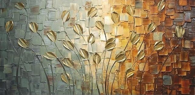 Nordic Leaves Canvas