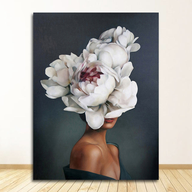 Flower Head Canvas