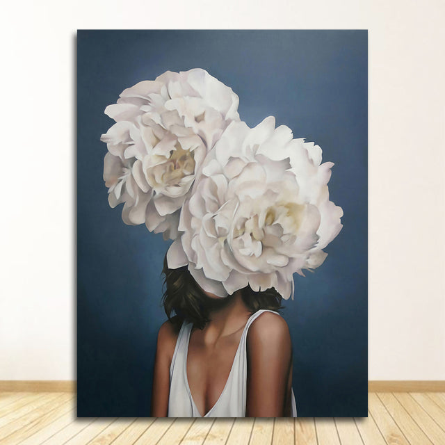 Flower Head Canvas