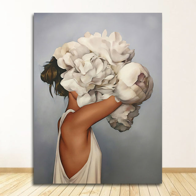 Flower Head Canvas