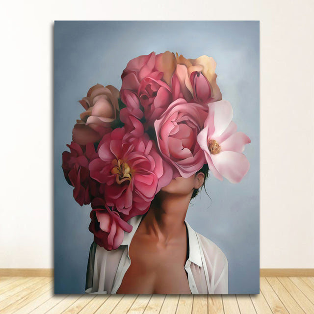 Flower Head Canvas