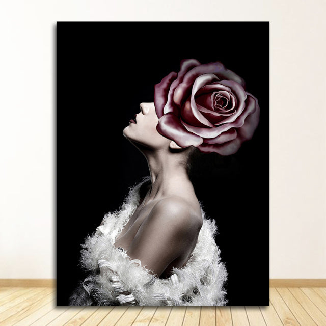 Flower Head Canvas