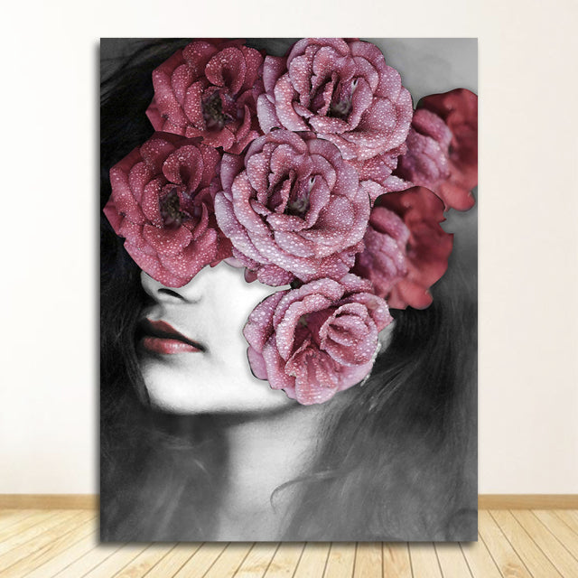 Flower Head Canvas