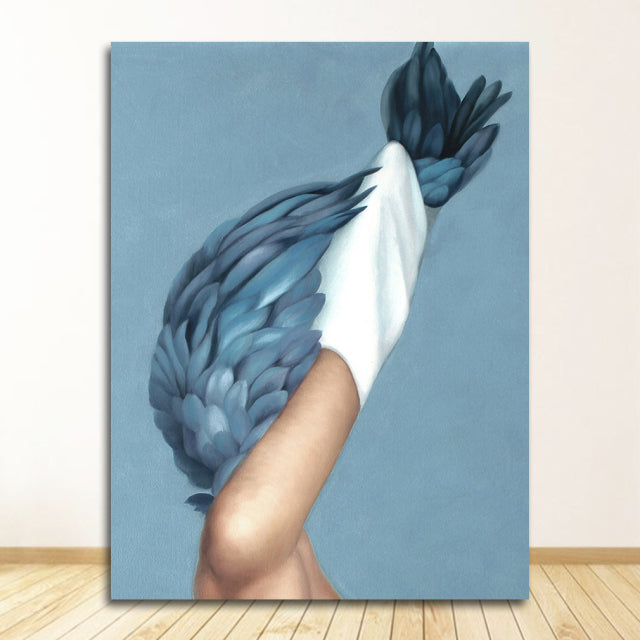 Flower Head Canvas
