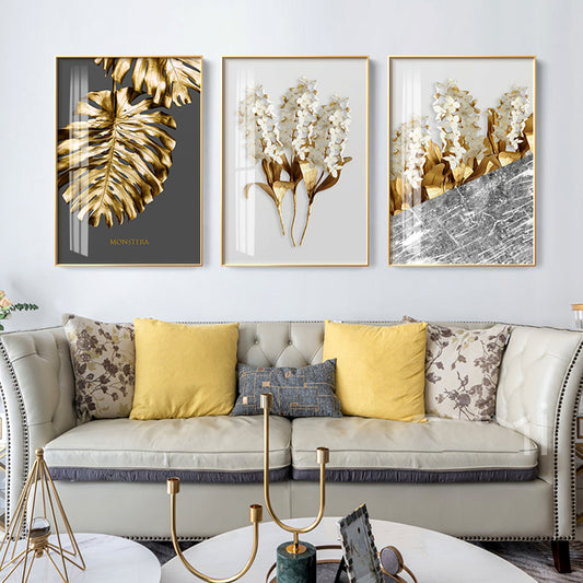 Nordic Leaf Canvas