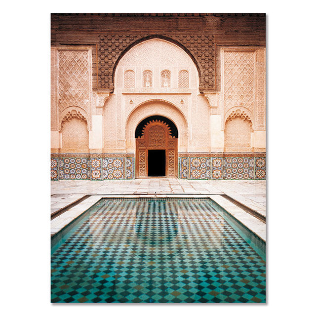 Moroccan Arch Canvas