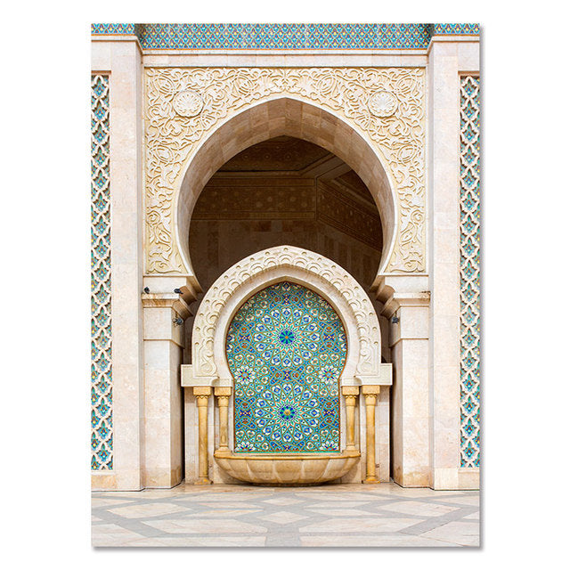 Moroccan Arch Canvas