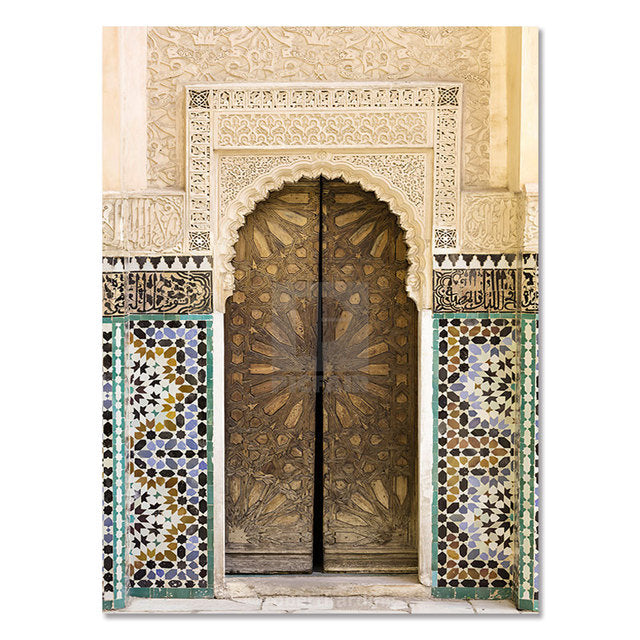 Moroccan Arch Canvas