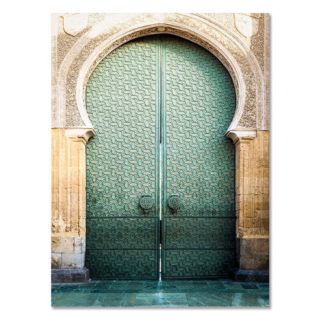 Moroccan Arch Canvas