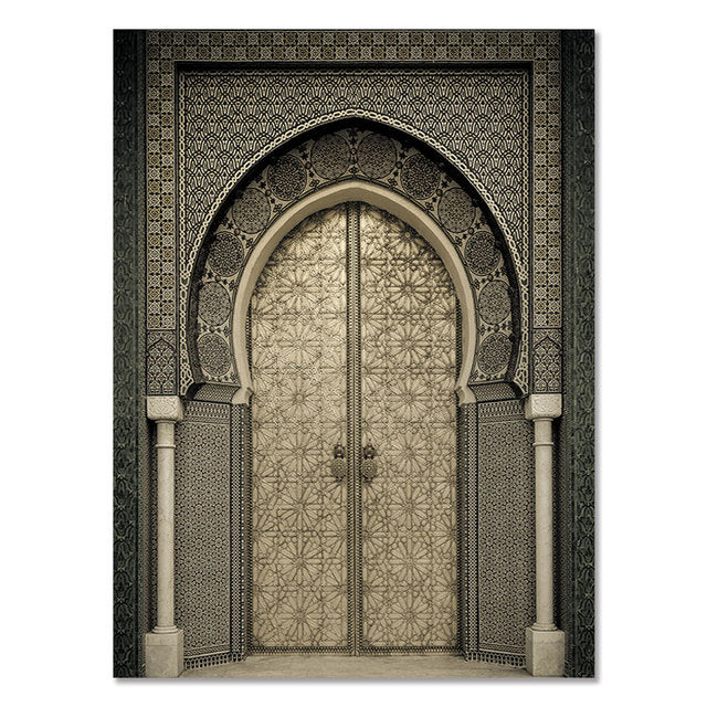 Moroccan Arch Canvas
