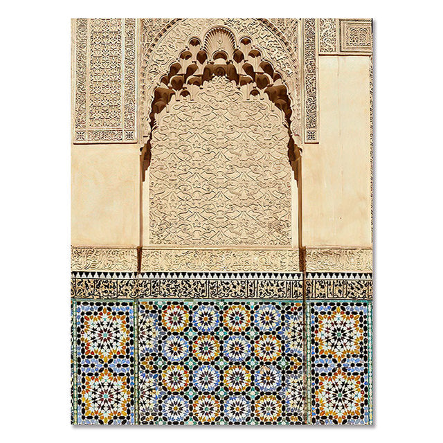 Moroccan Arch Canvas