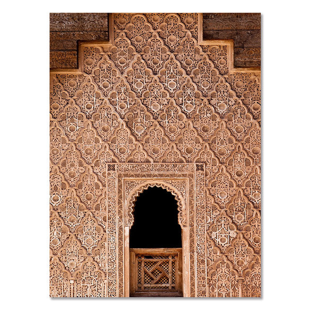 Moroccan Arch Canvas