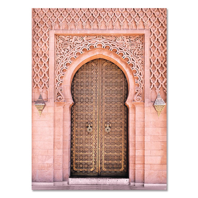 Moroccan Arch Canvas
