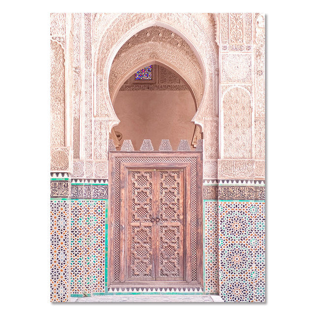 Moroccan Arch Canvas
