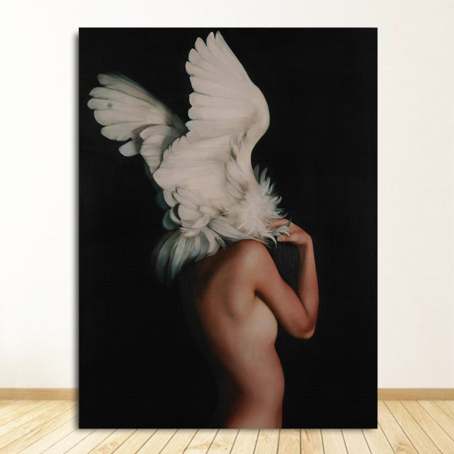 Flower Head Canvas