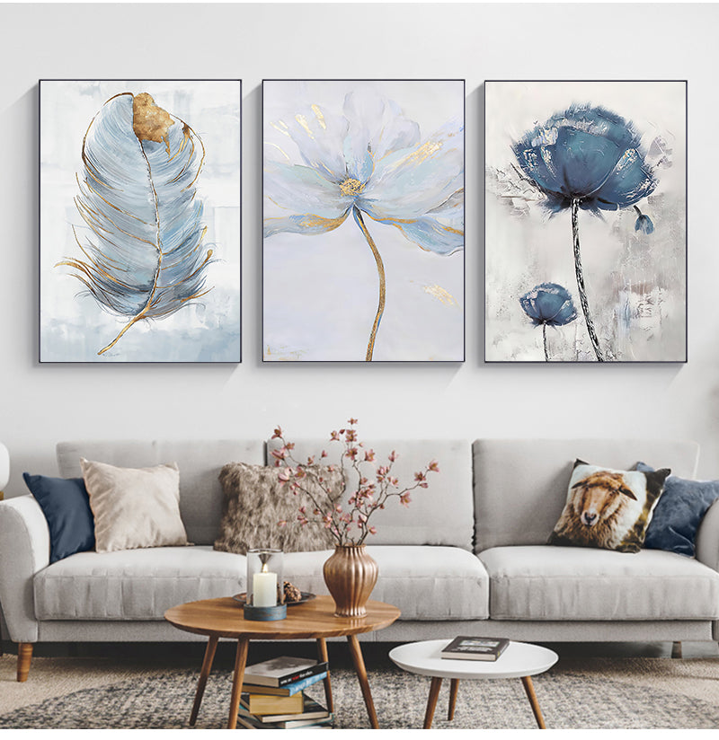 Scandi Flower Canvas