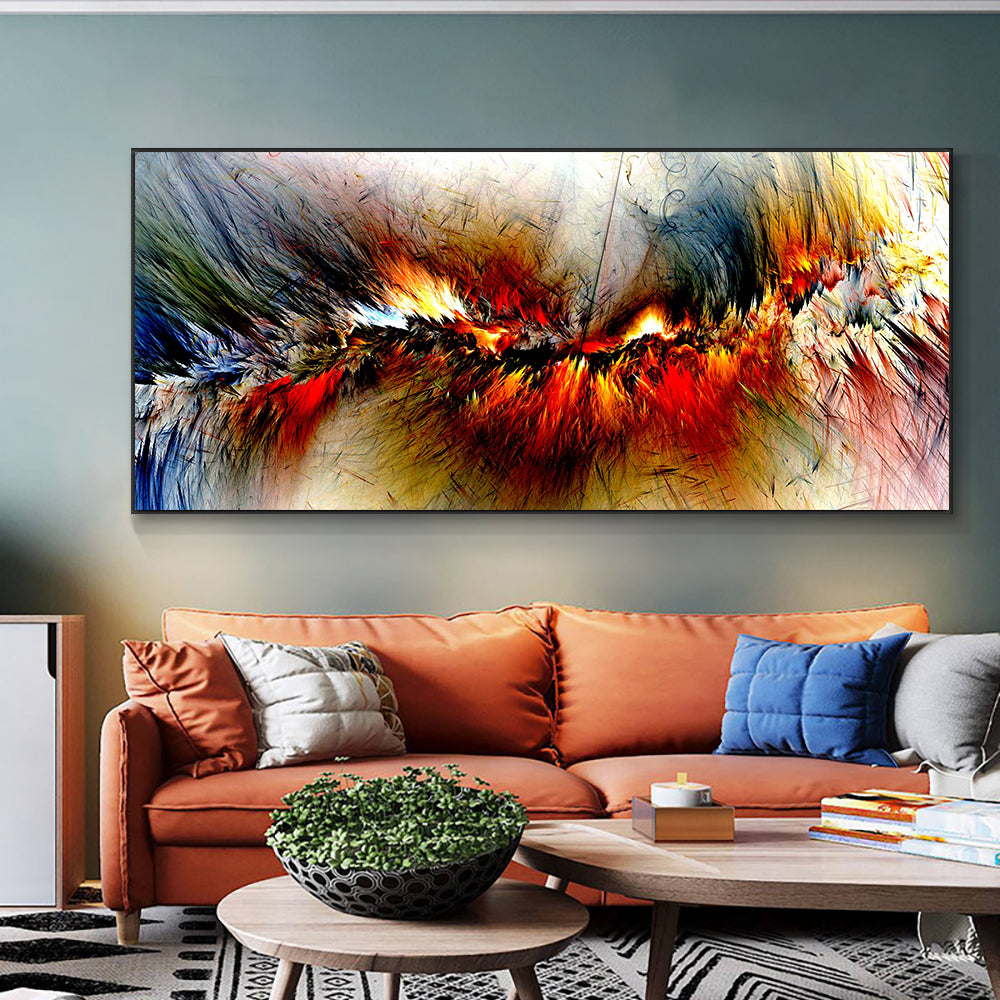 Cloud Abstract Canvas