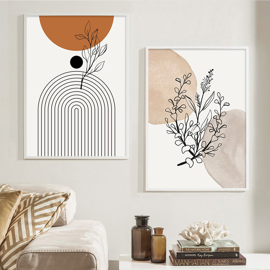 Abstract Line Canvas