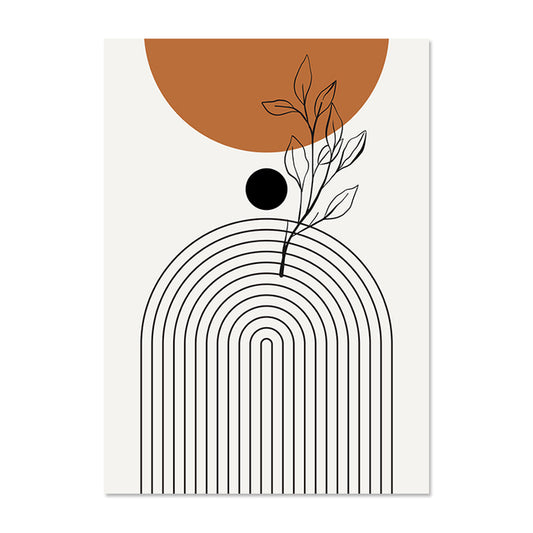 Abstract Line Canvas