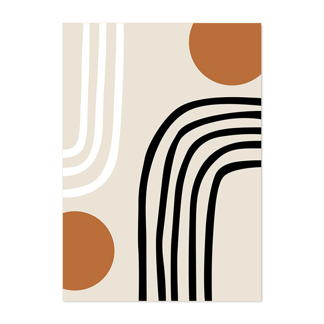 Abstract Line Canvas