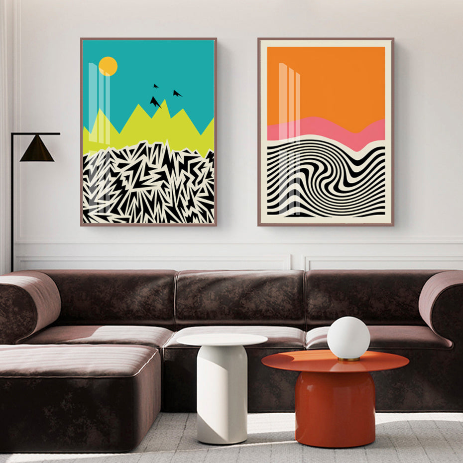Block Line Canvas