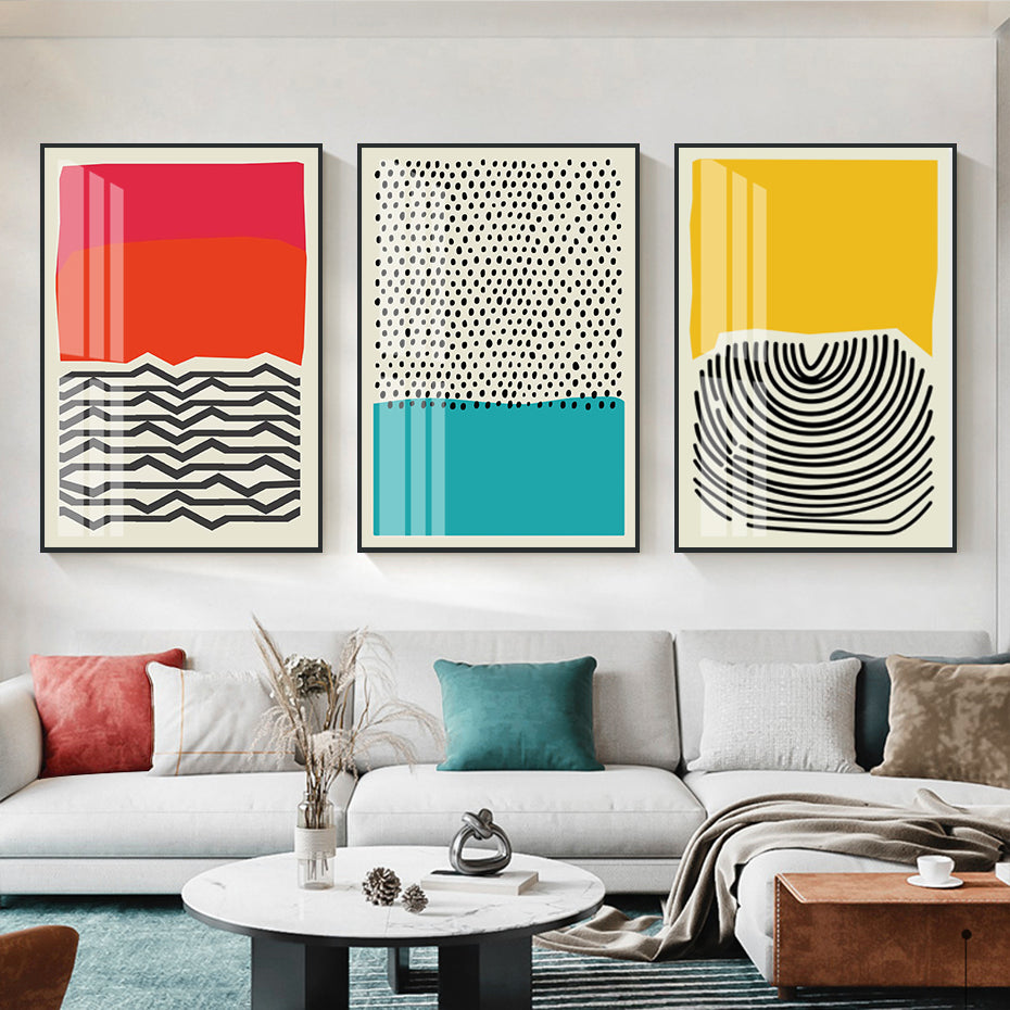 Block Line Canvas