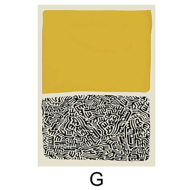 Block Line Canvas
