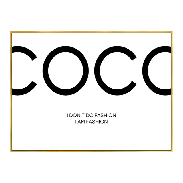Fashion Coco Canvas