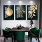 Golden Leaves Canvas