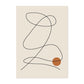 Abstract Line Canvas